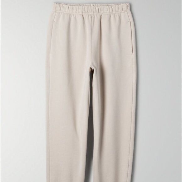 Aritzia Wilfred Free Fleece High Waisted Jogger Sweatpant Size Small - Picture 2 of 8